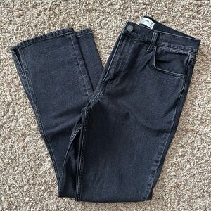 Abercrombie & Fitch black high rise skinny jeans